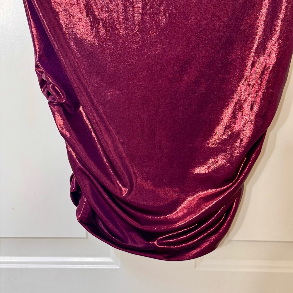 NWT Maeve by  ANTHROPOLOGIE Elegant Metallic Sleeveless Top size Small - Picture 7 of 10